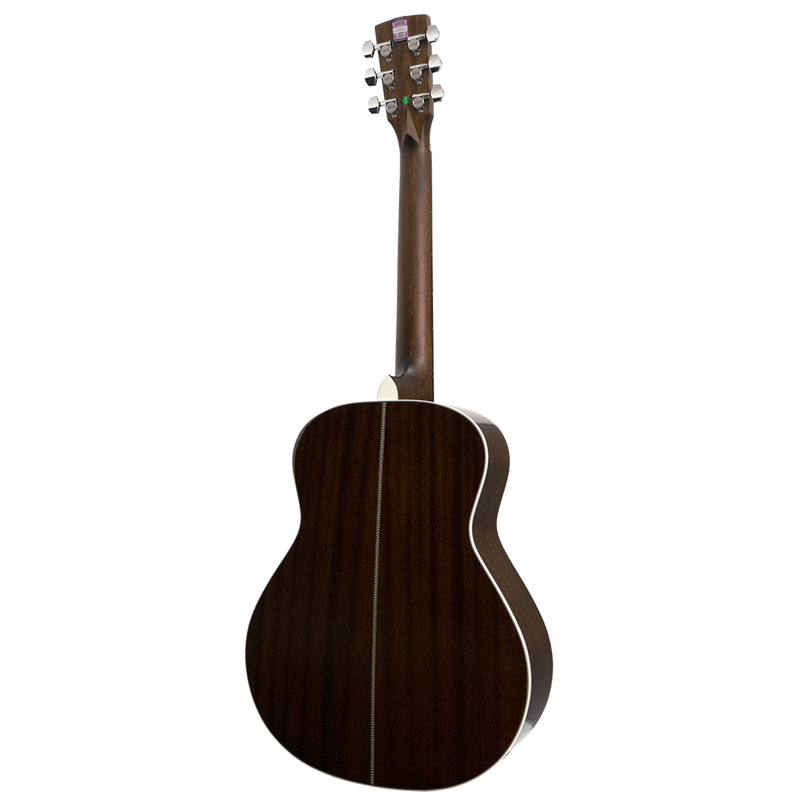 -Saga A1 Mini All Solid Acoustic Guitar (Natural)-Living Music