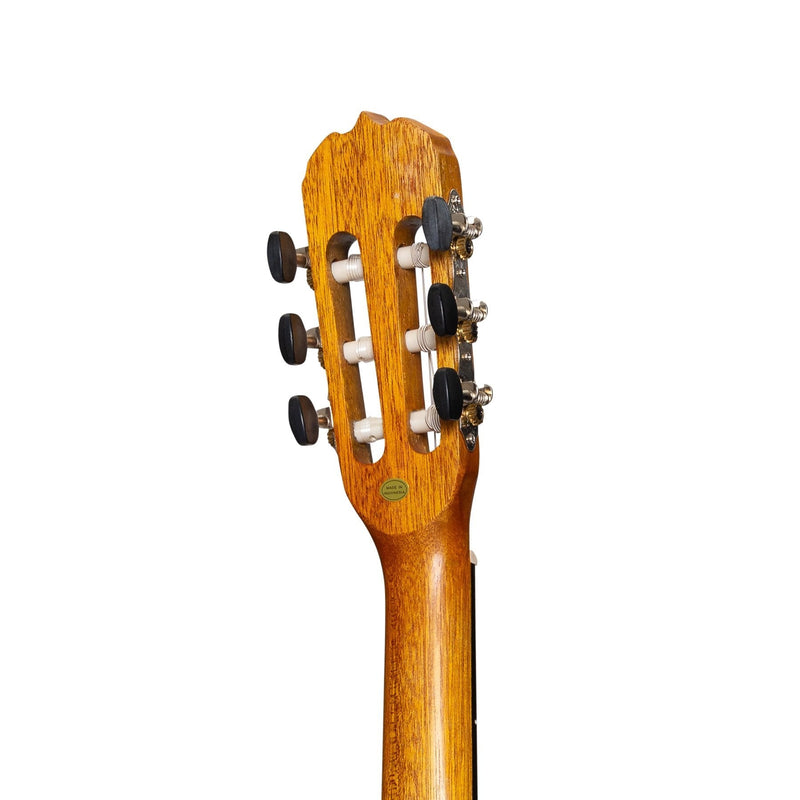 SC-34-SK-Sanchez 1/2 Size Student Classical Guitar (Spruce/Koa)-Living Music