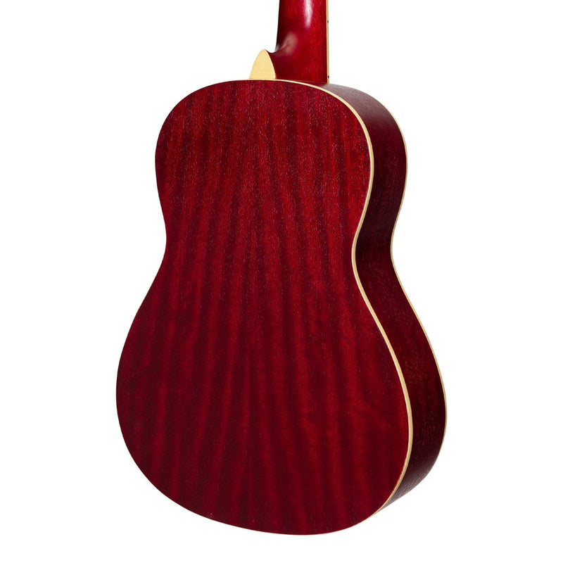 SC-34-WRD-Sanchez 1/2 Size Student Classical Guitar (Wine Red)-Living Music