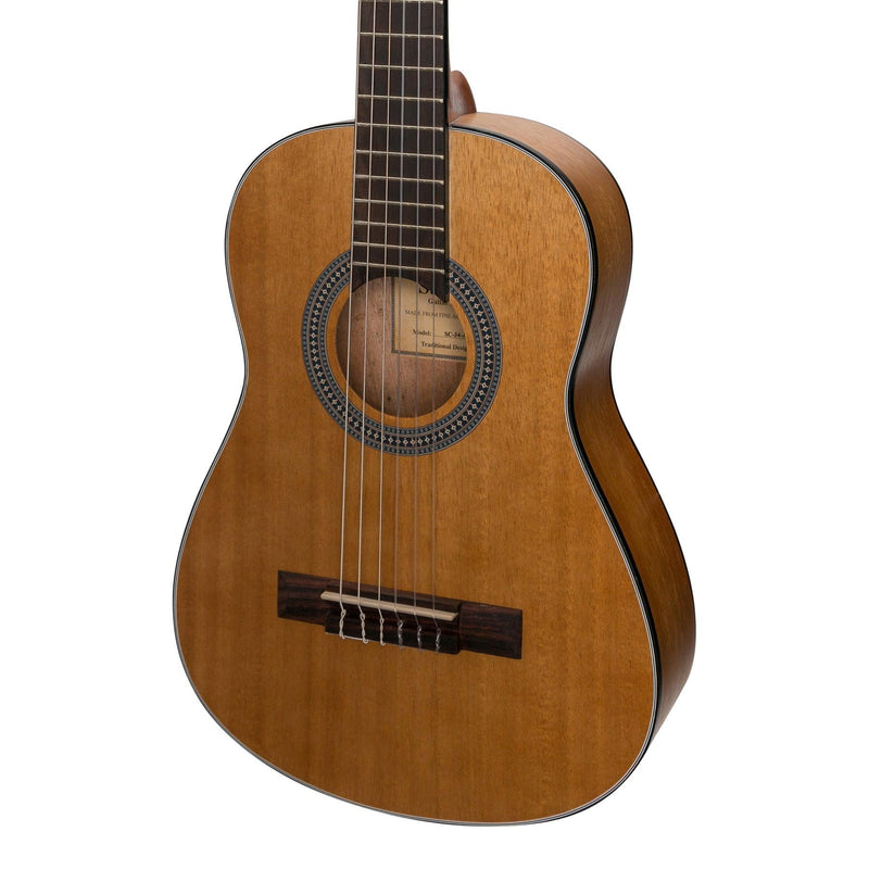 -Sanchez 1/2 Size Student Classical Guitar with Gig Bag (Acacia)-Living Music