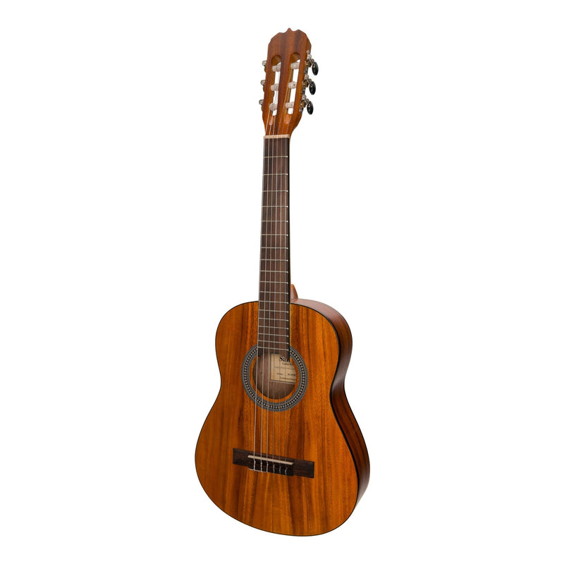 -Sanchez 1/2 Size Student Classical Guitar with Gig Bag (Koa)-Living Music