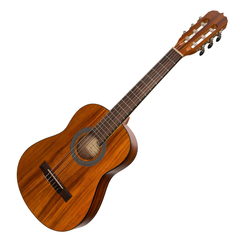 SS-C34-KOA-Sanchez 1/2 Size Student Classical Guitar with Gig Bag (Koa)-Living Music