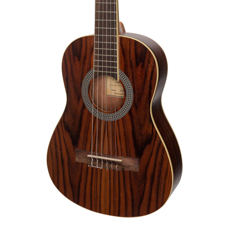 SS-C34-RWD-Sanchez 1/2 Size Student Classical Guitar with Gig Bag (Rosewood)-Living Music