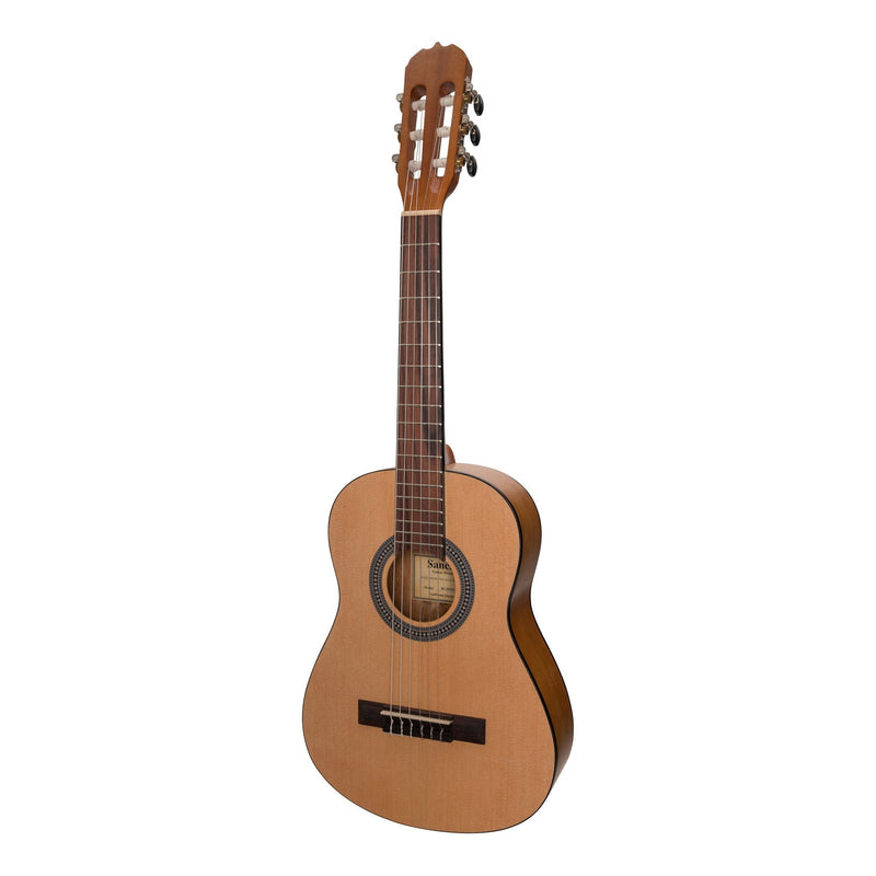 -Sanchez 1/2 Size Student Classical Guitar with Gig Bag (Spruce/Acacia)-Living Music