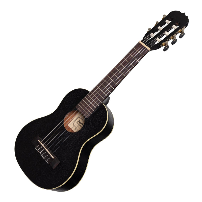 SC-30-BLK-Sanchez 1/4 Size Student Classical Guitar (Black)-Living Music
