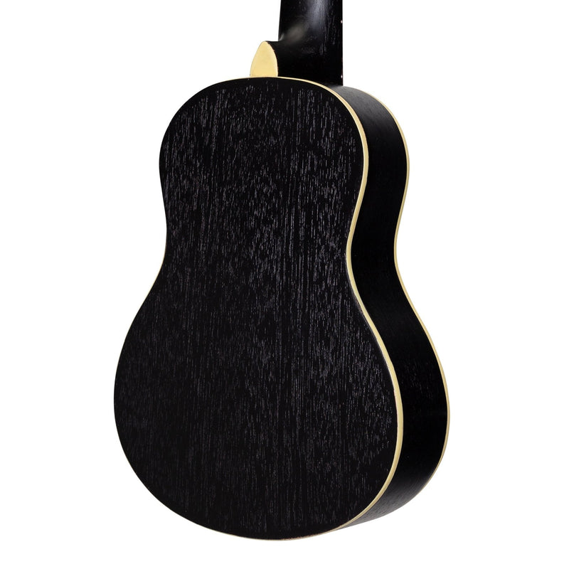 SC-30-BLK-Sanchez 1/4 Size Student Classical Guitar (Black)-Living Music