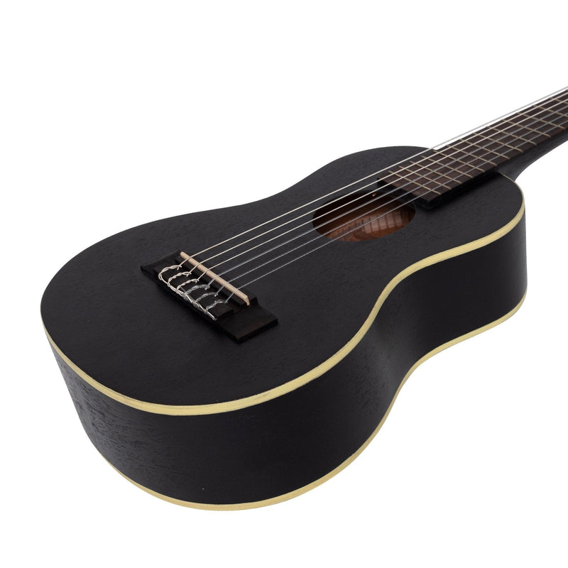 SC-30-BLK-Sanchez 1/4 Size Student Classical Guitar (Black)-Living Music