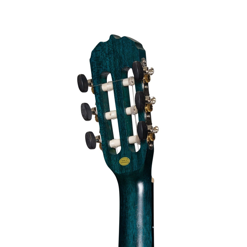 SC-30-BLU-Sanchez 1/4 Size Student Classical Guitar (Blue)-Living Music