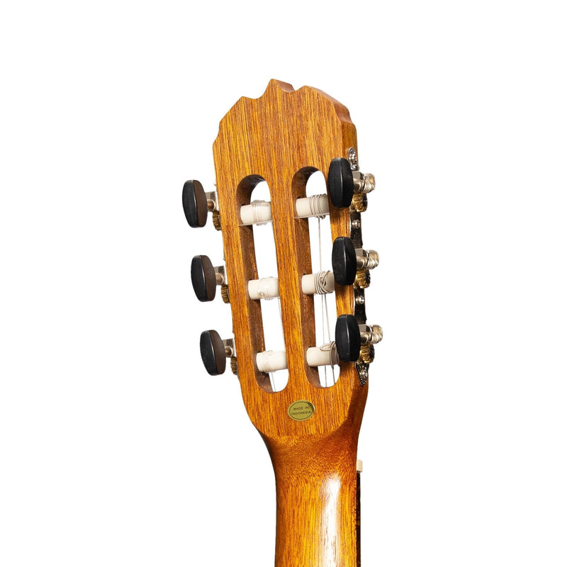 SC-30-KOA-Sanchez 1/4 Size Student Classical Guitar (Koa)-Living Music