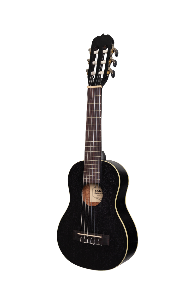 SP-C30-BLK-Sanchez 1/4 Size Student Classical Guitar Pack (Black)-Living Music