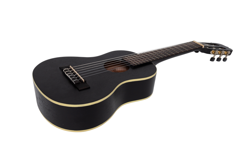 SP-C30-BLK-Sanchez 1/4 Size Student Classical Guitar Pack (Black)-Living Music