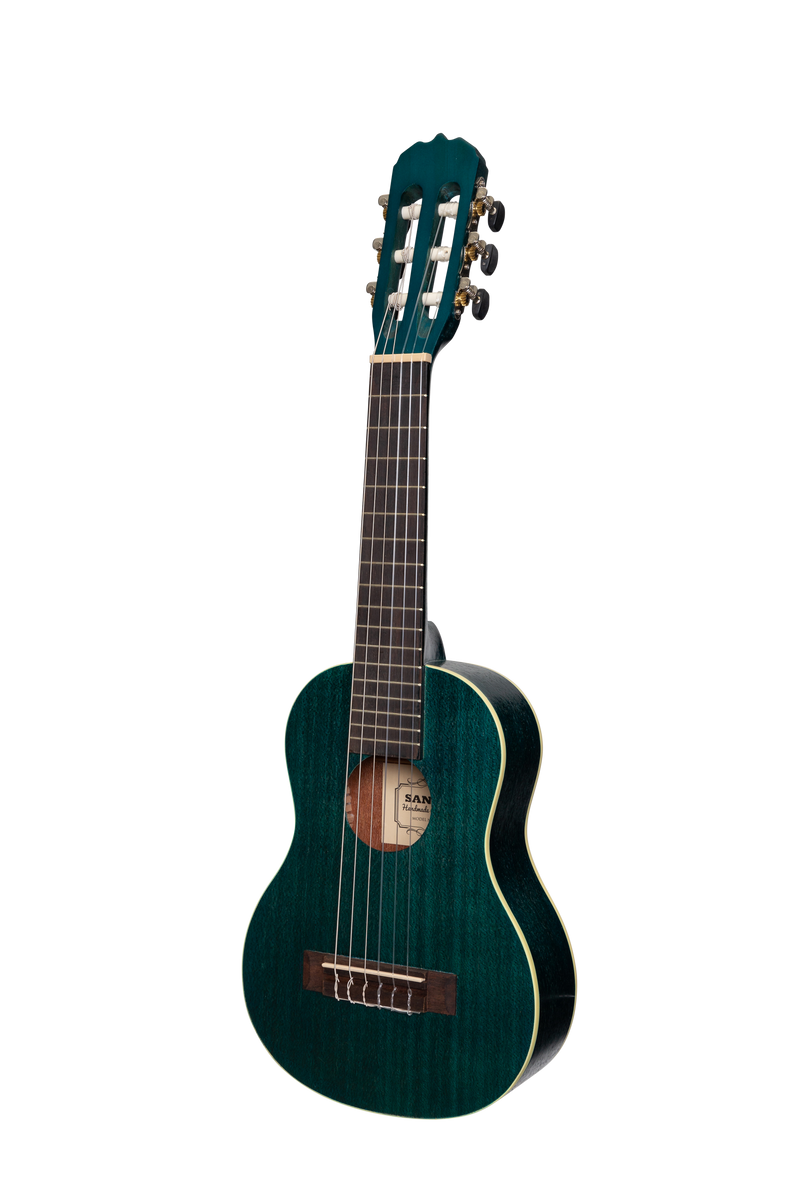 -Sanchez 1/4 Size Student Classical Guitar Pack (Blue)-Living Music