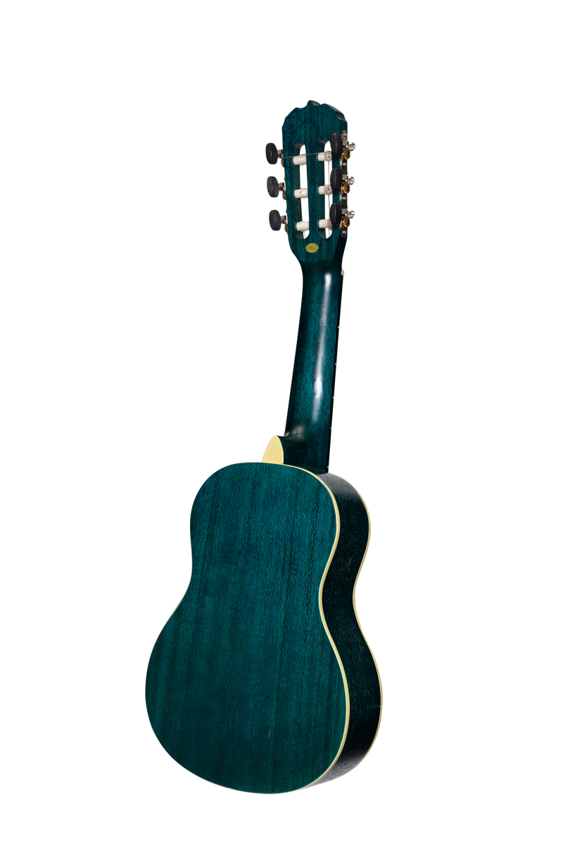 -Sanchez 1/4 Size Student Classical Guitar Pack (Blue)-Living Music