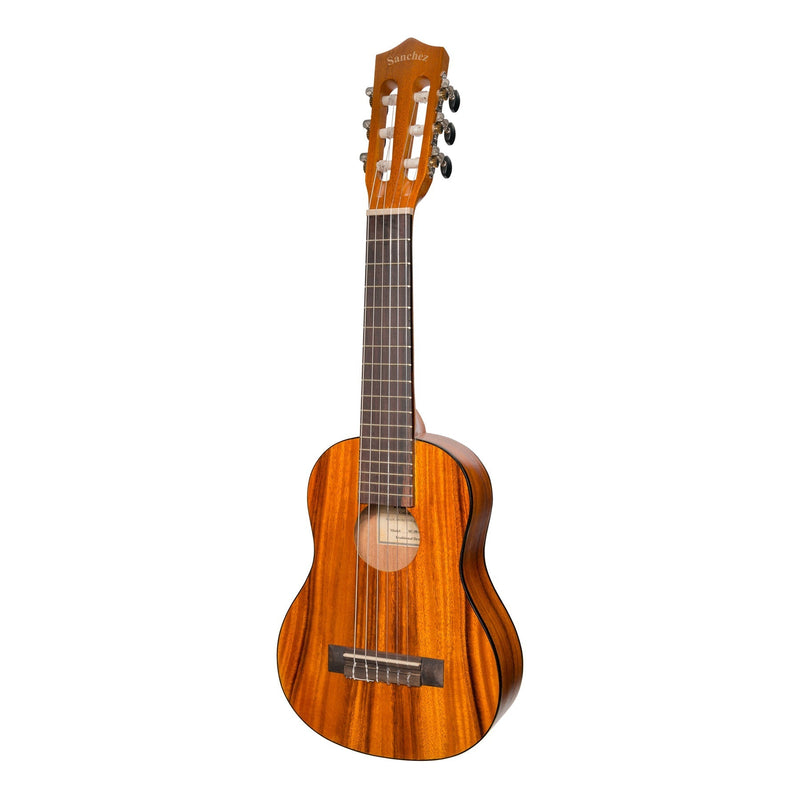 -Sanchez 1/4 Size Student Classical Guitar Pack (Koa)-Living Music