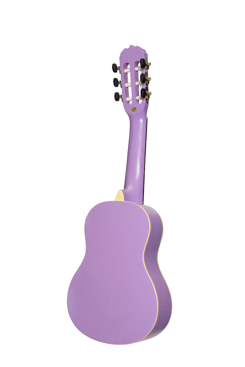 SP-C30-PUR-Sanchez 1/4 Size Student Classical Guitar Pack (Purple)-Living Music