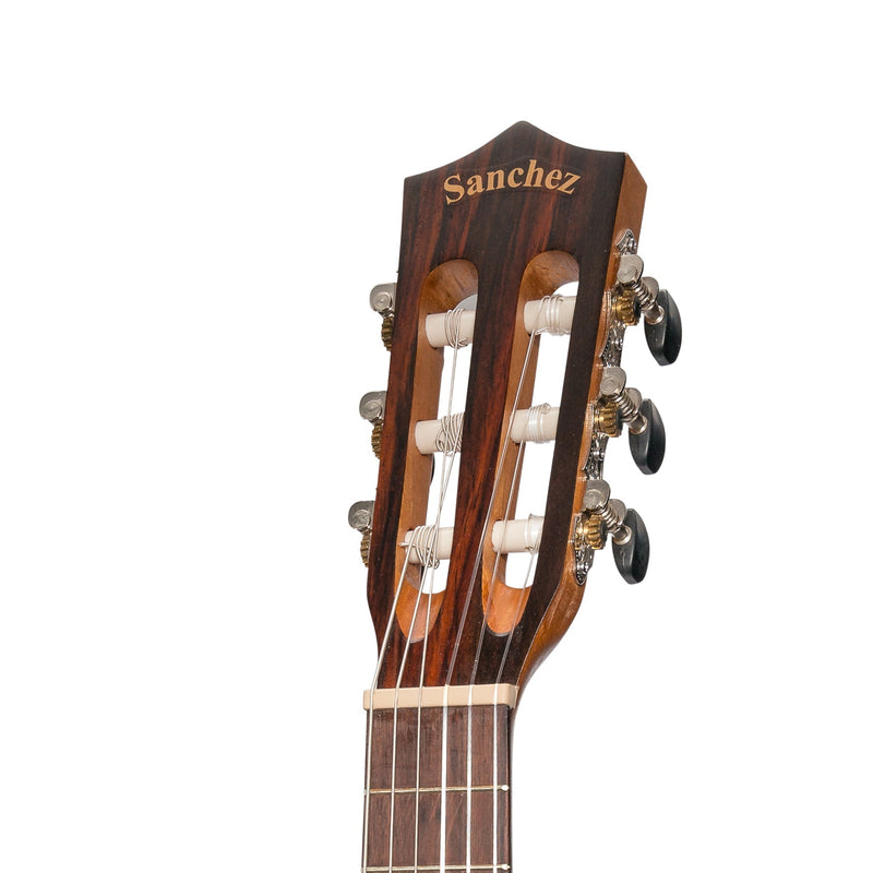 -Sanchez 1/4 Size Student Classical Guitar Pack (Spruce/Rosewood)-Living Music