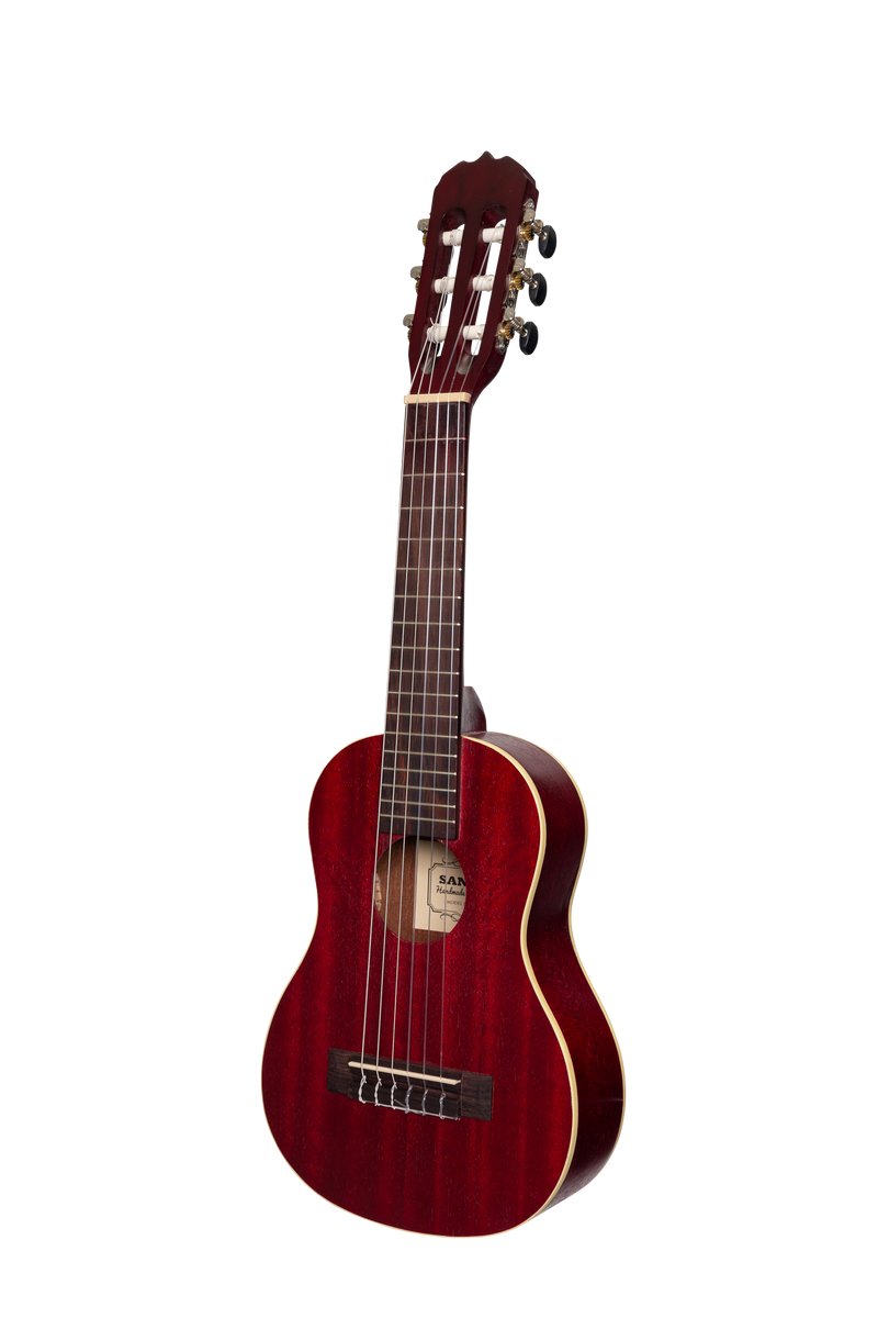 -Sanchez 1/4 Size Student Classical Guitar Pack (Wine Red)-Living Music