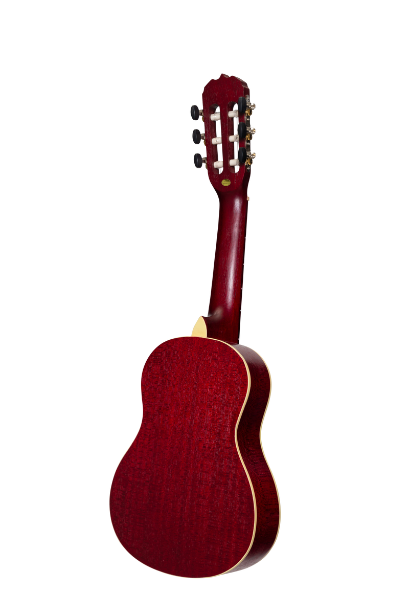 -Sanchez 1/4 Size Student Classical Guitar Pack (Wine Red)-Living Music