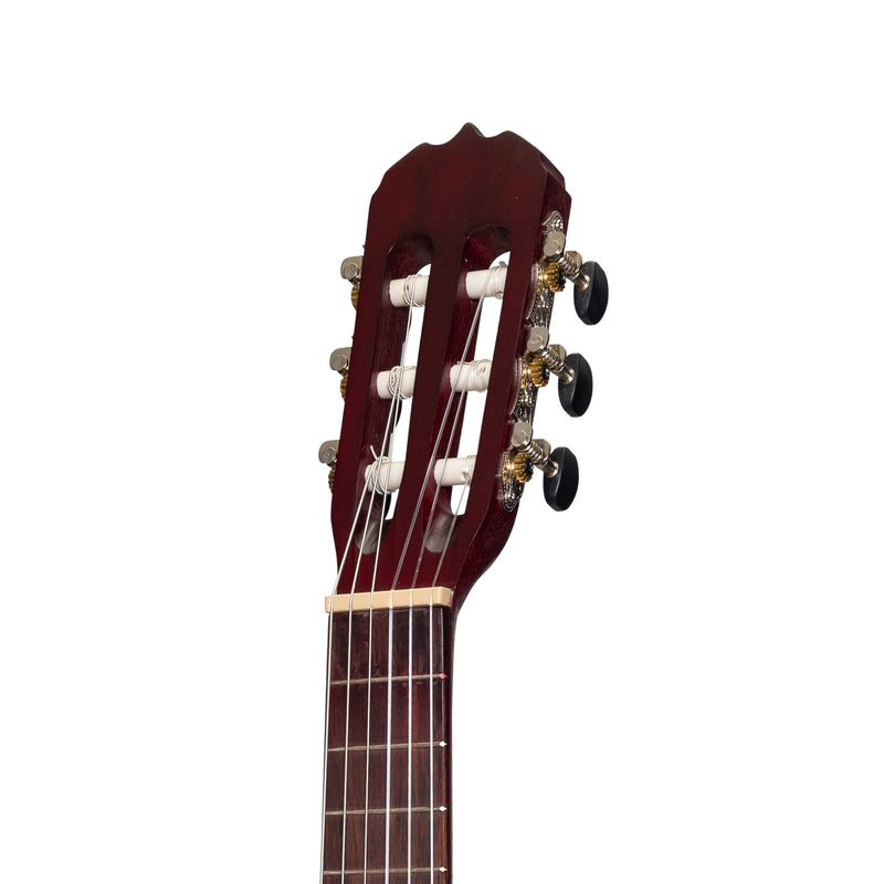 SC-30-WRD-Sanchez 1/4 Size Student Classical Guitar (Wine Red)-Living Music