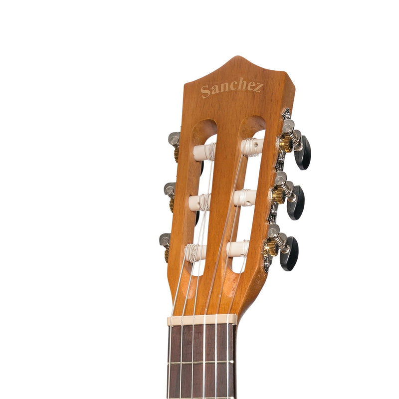 -Sanchez 1/4 Size Student Classical Guitar with Gig Bag (Acacia)-Living Music
