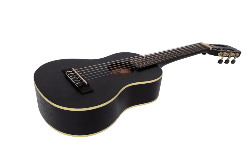 SS-C30-BLK-Sanchez 1/4 Size Student Classical Guitar with Gig Bag (Black)-Living Music