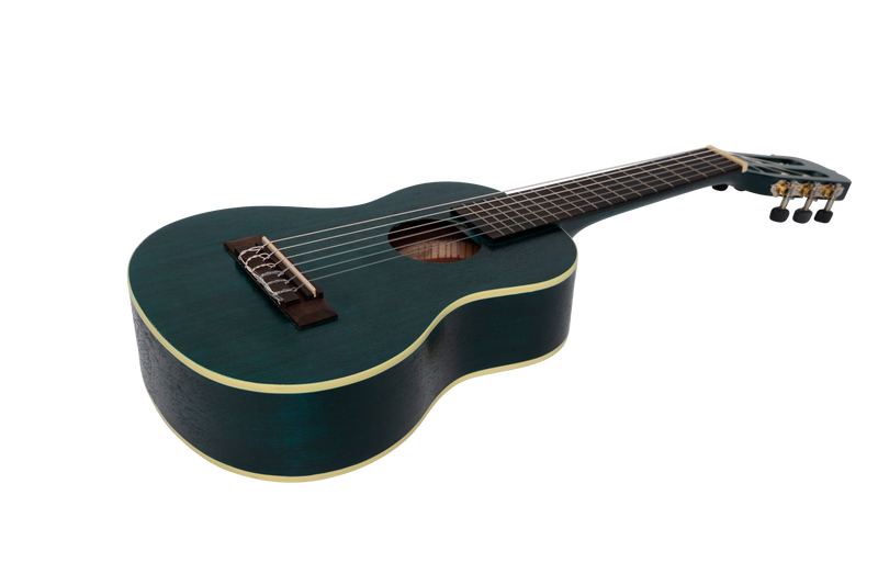 -Sanchez 1/4 Size Student Classical Guitar with Gig Bag (Blue)-Living Music
