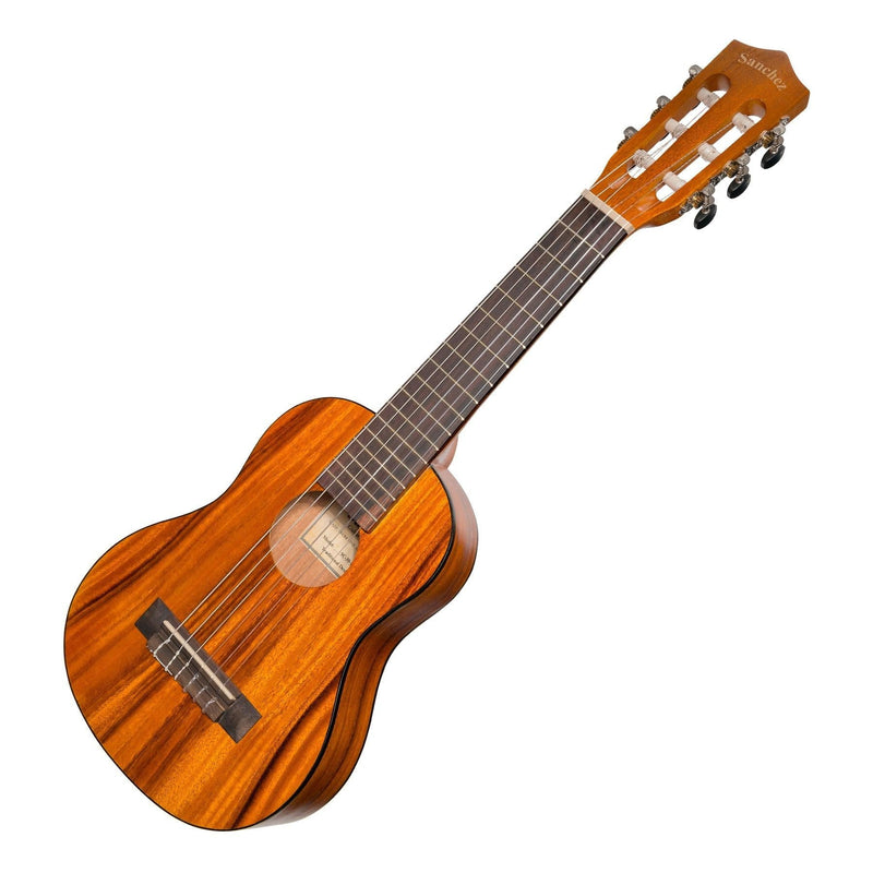 SS-C30-KOA-Sanchez 1/4 Size Student Classical Guitar with Gig Bag (Koa)-Living Music