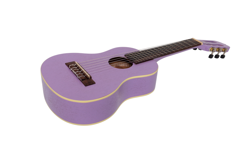 -Sanchez 1/4 Size Student Classical Guitar with Gig Bag (Purple)-Living Music