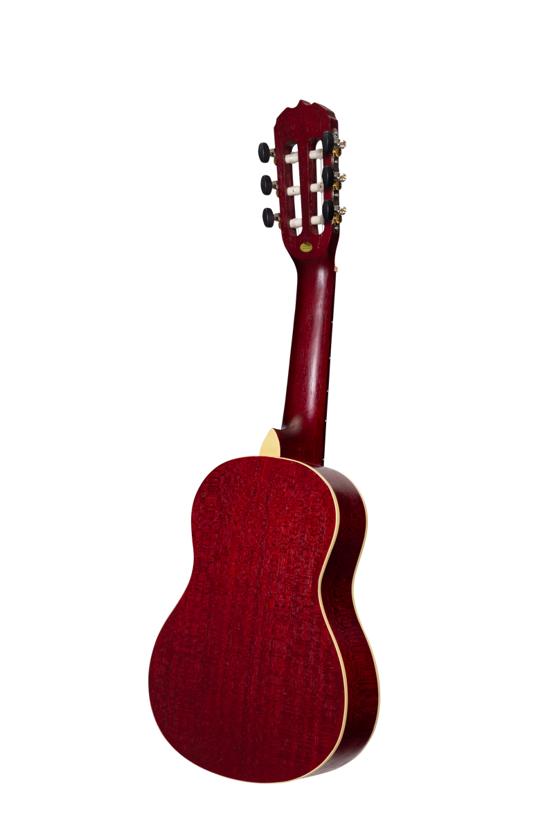 SS-C30-WRD-Sanchez 1/4 Size Student Classical Guitar with Gig Bag (Wine Red)-Living Music