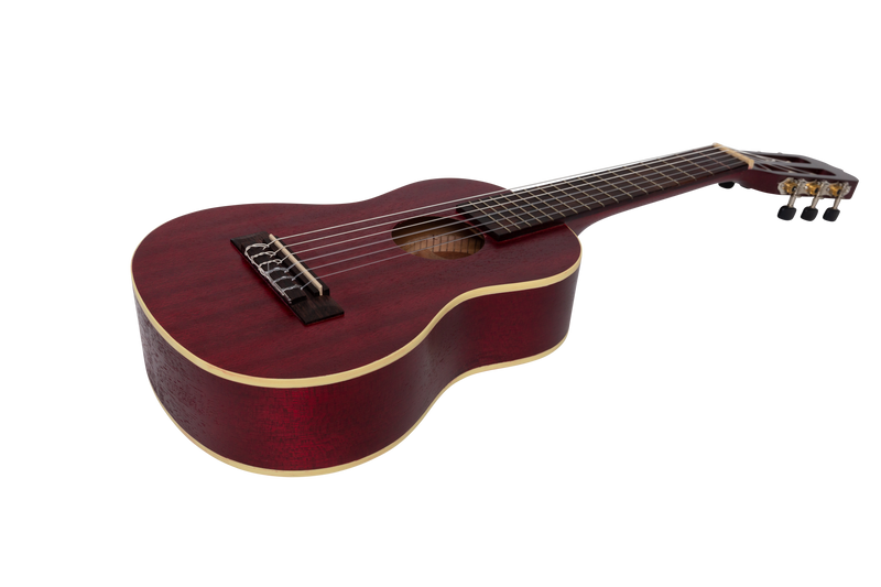 SS-C30-WRD-Sanchez 1/4 Size Student Classical Guitar with Gig Bag (Wine Red)-Living Music