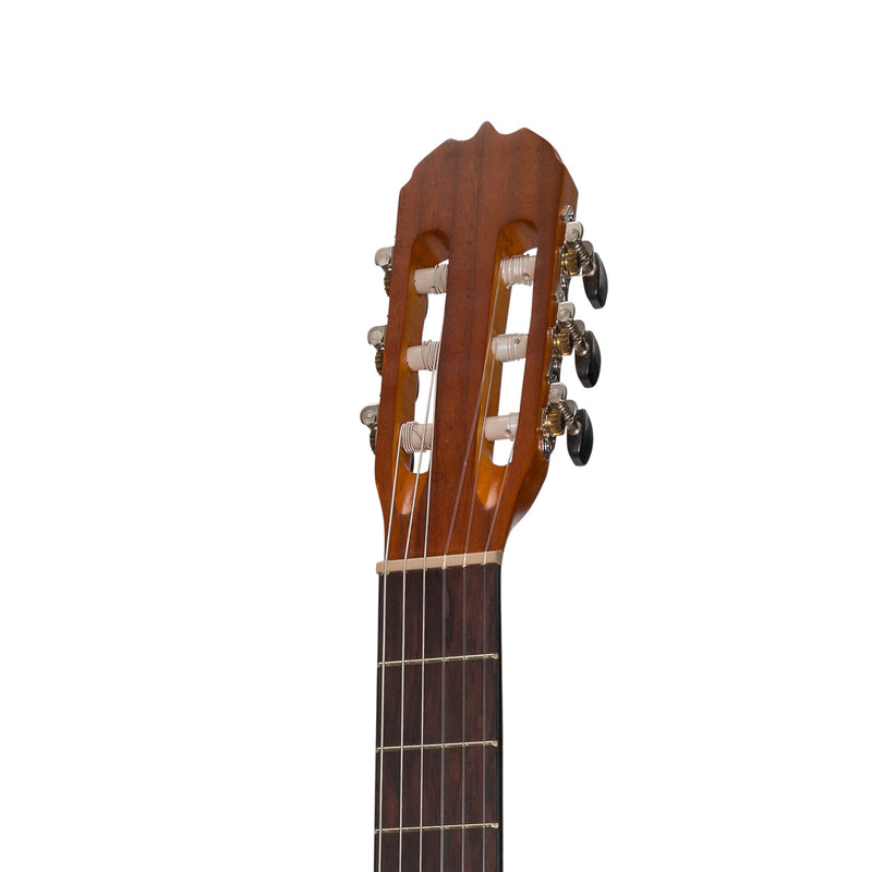 SS-C36ET-KOA-Sanchez 3/4 Student Acoustic-Electric Classical Guitar with Gig Bag (Koa)-Living Music