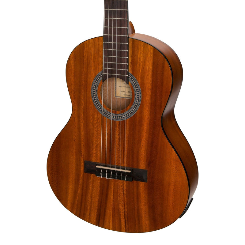 -Sanchez 3/4 Student Acoustic-Electric Classical Guitar with Pickup (Koa)-Living Music