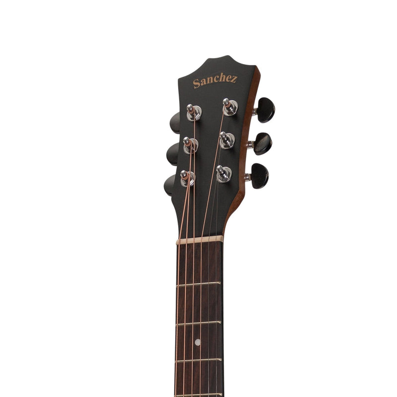 -Sanchez Acoustic Dreadnought Guitar (Acacia)-Living Music