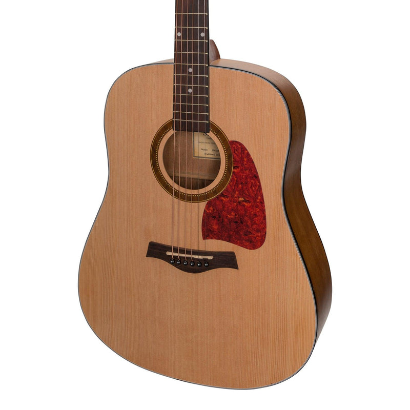 -Sanchez Acoustic Dreadnought Guitar Pack (Spruce/Acacia)-Living Music