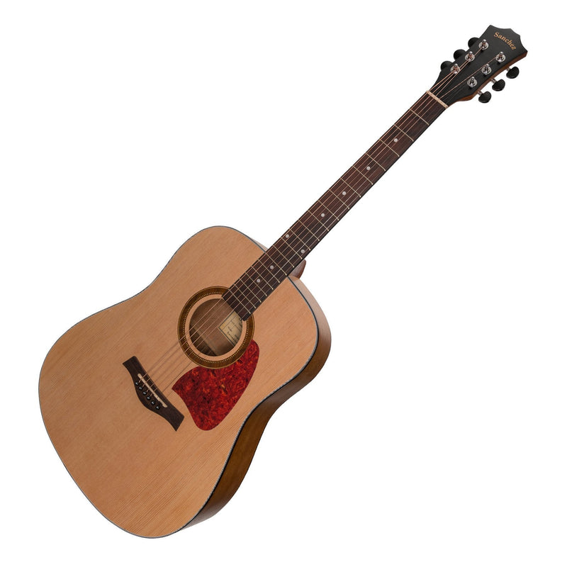 -Sanchez Acoustic Dreadnought Guitar (Spruce/Acacia)-Living Music