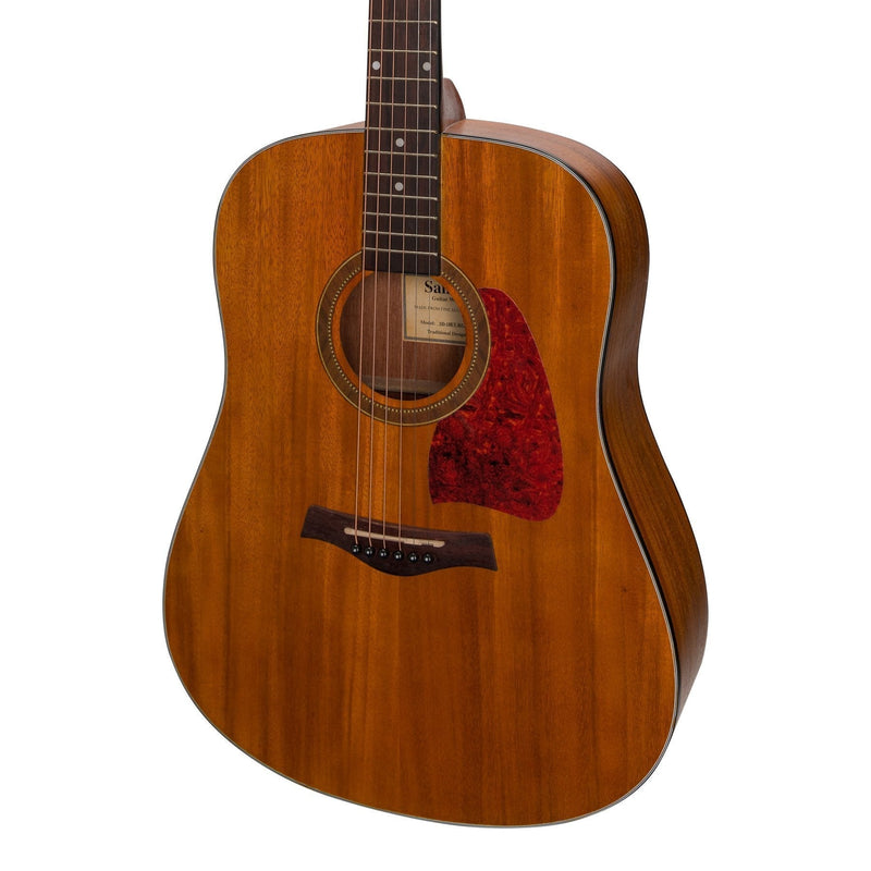 -Sanchez Acoustic-Electric Dreadnought Guitar (Koa)-Living Music