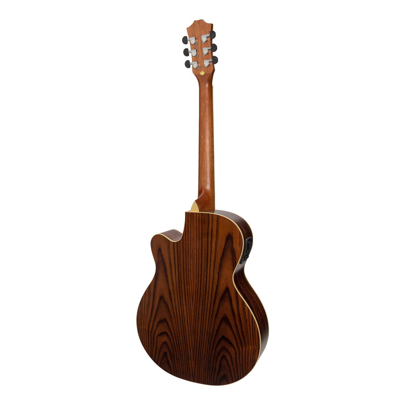 -Sanchez Acoustic-Electric Small Body Cutaway Guitar Pack (Rosewood)-Living Music