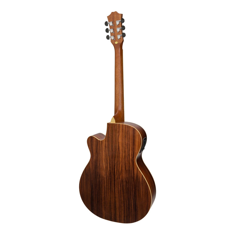 -Sanchez Acoustic-Electric Small Body Cutaway Guitar Pack (Spruce/Rosewood)-Living Music