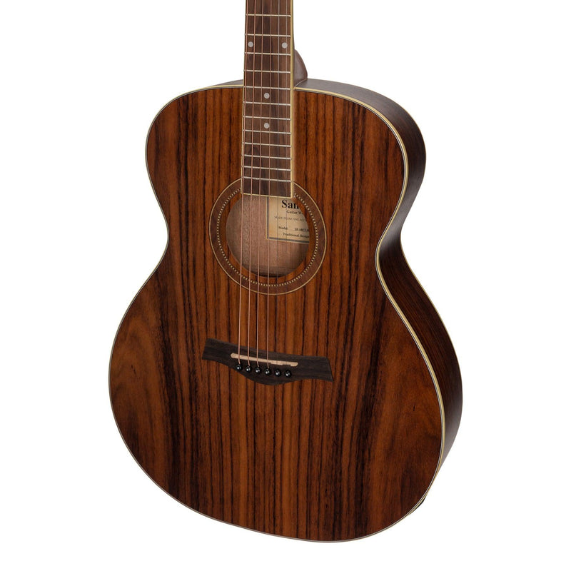 -Sanchez Acoustic-Electric Small Body Guitar Pack (Rosewood)-Living Music