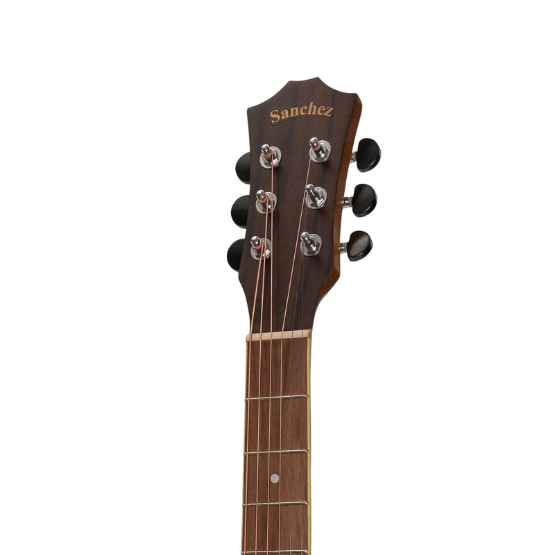 SF-18ET-RWD-Sanchez Acoustic-Electric Small Body Guitar (Rosewood)-Living Music