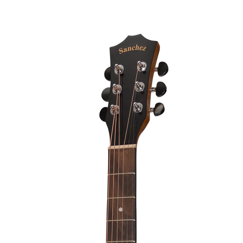 -Sanchez Acoustic Small Body Guitar Pack (Acacia)-Living Music
