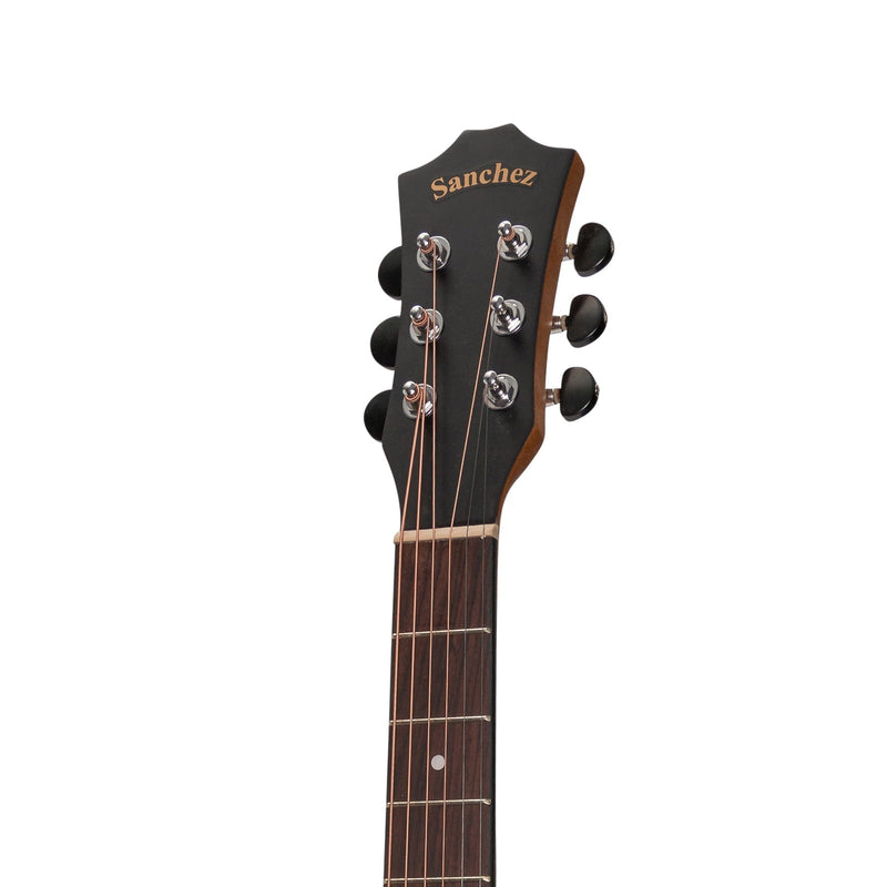 -Sanchez Acoustic Small Body Guitar Pack (Spruce/Acacia)-Living Music