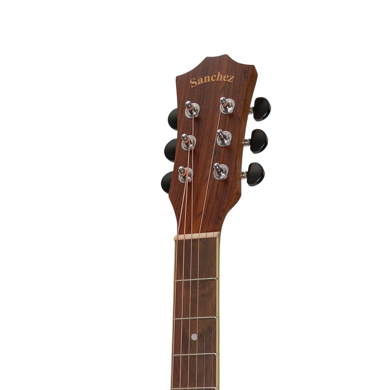 SF-18-RWD-Sanchez Acoustic Small Body Guitar (Rosewood)-Living Music