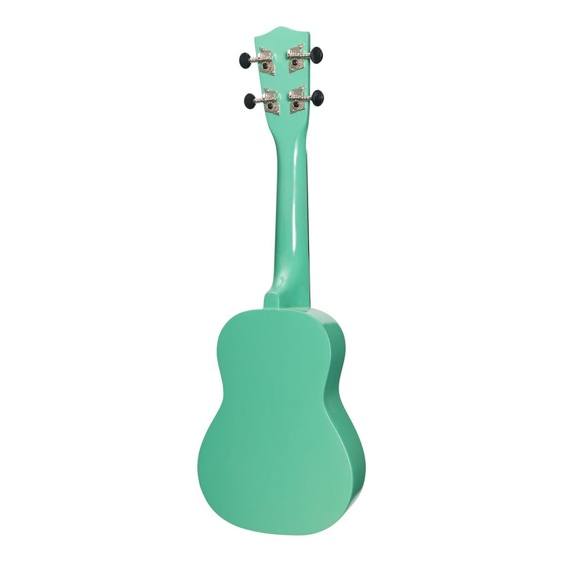 SU-C20-GR-Sanchez 'Colour Series' Soprano Ukulele (Green)-Living Music