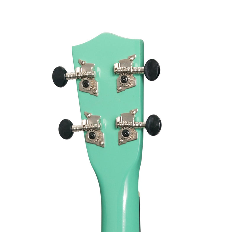 SU-C20-GR-Sanchez 'Colour Series' Soprano Ukulele (Green)-Living Music