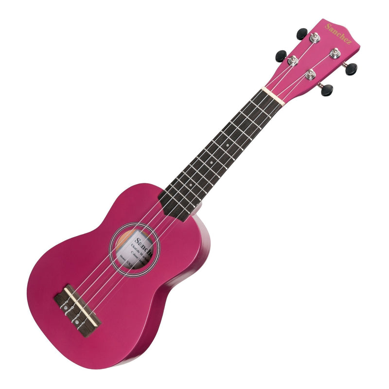 SU-C20-PU-Sanchez 'Colour Series' Soprano Ukulele (Purple)-Living Music