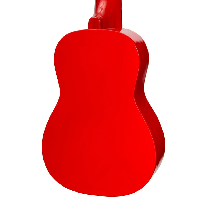 -Sanchez 'Colour Series' Soprano Ukulele (Red)-Living Music
