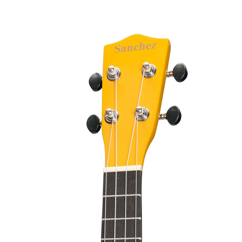 SCU-CB20-GD-Sanchez 'Colourburst Series' Concert Ukulele (Golden Sunburst)-Living Music