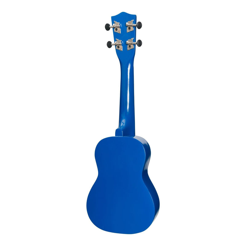 SU-CB20-DB-Sanchez 'Colourburst Series' Soprano Ukulele (Dark Blueburst)-Living Music