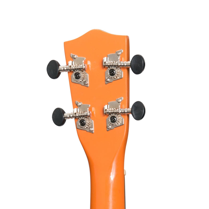 SU-CB20-OR-Sanchez 'Colourburst Series' Soprano Ukulele (Orangeburst)-Living Music